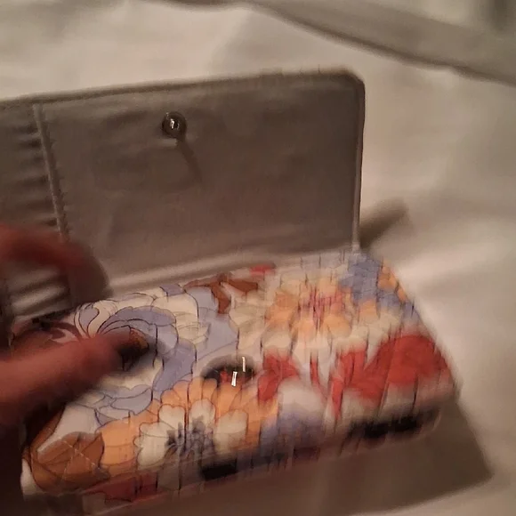 Vera Bradley Multicolor Floral Wristlet - Picture 6 of 16